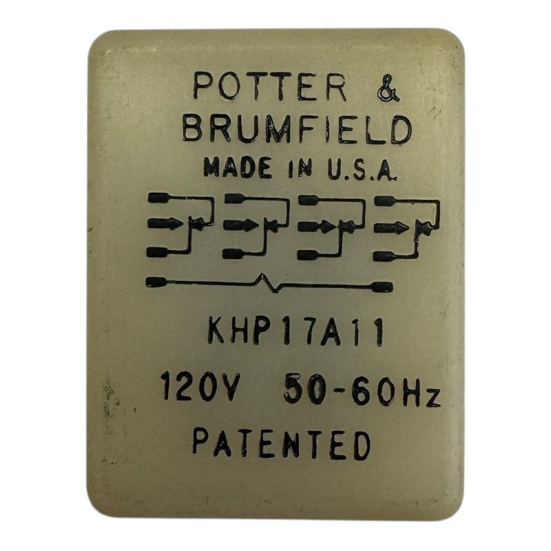 KHP-17A11-120V Potter & Brumfield Relay 120V KHP17A11